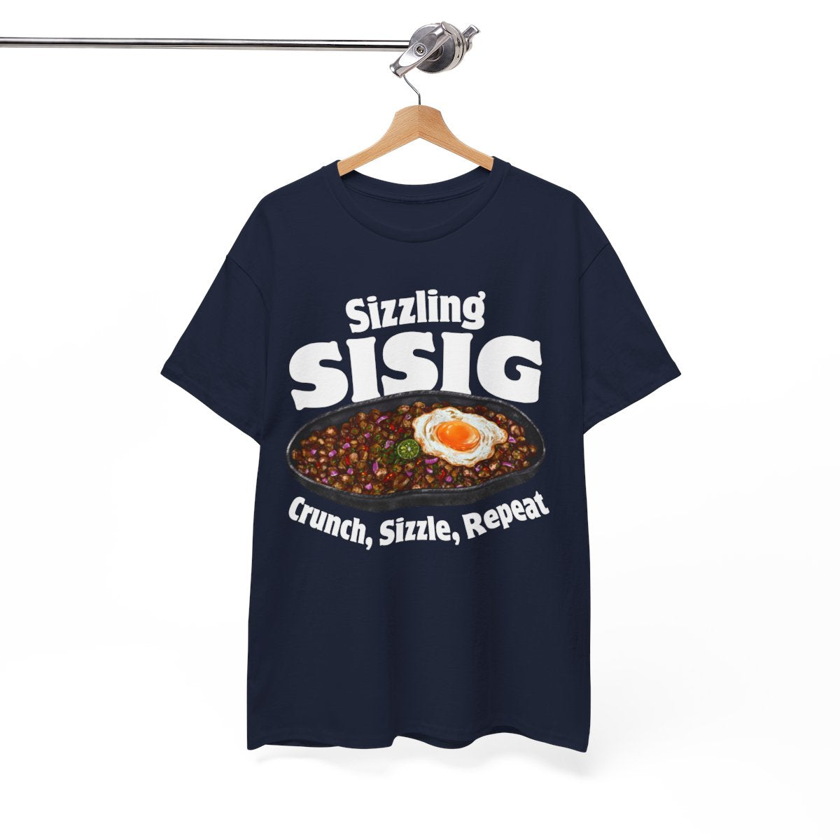 SIZZLING SISIG - Filipino Food (Basic Tee)