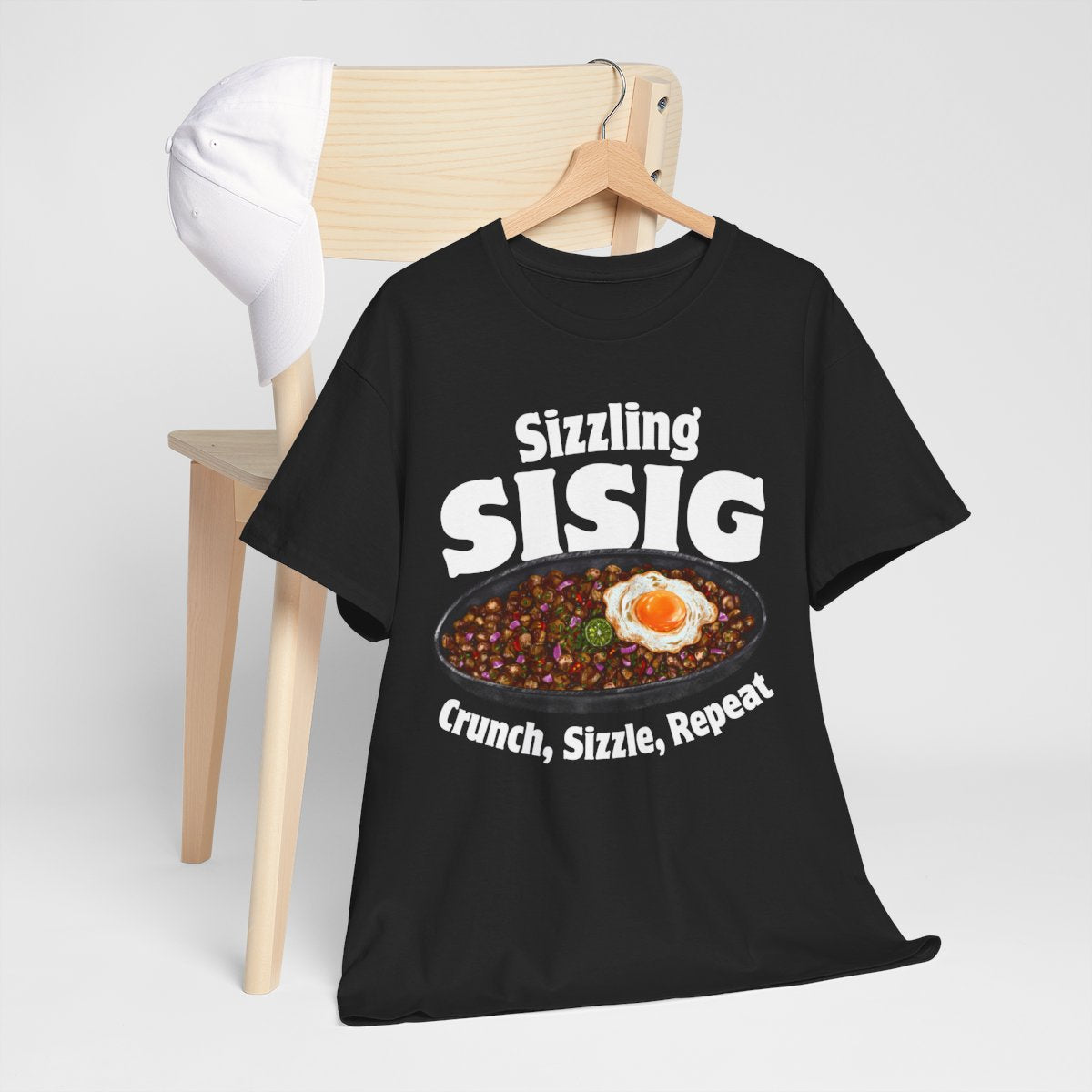 SIZZLING SISIG - Filipino Food (Basic Tee)
