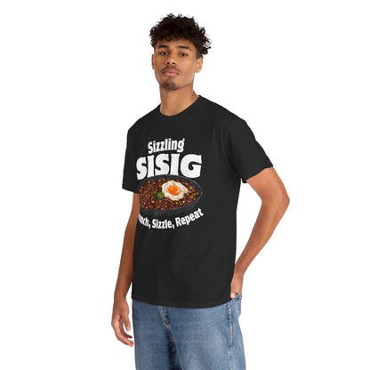 SIZZLING SISIG - Filipino Food (Basic Tee)