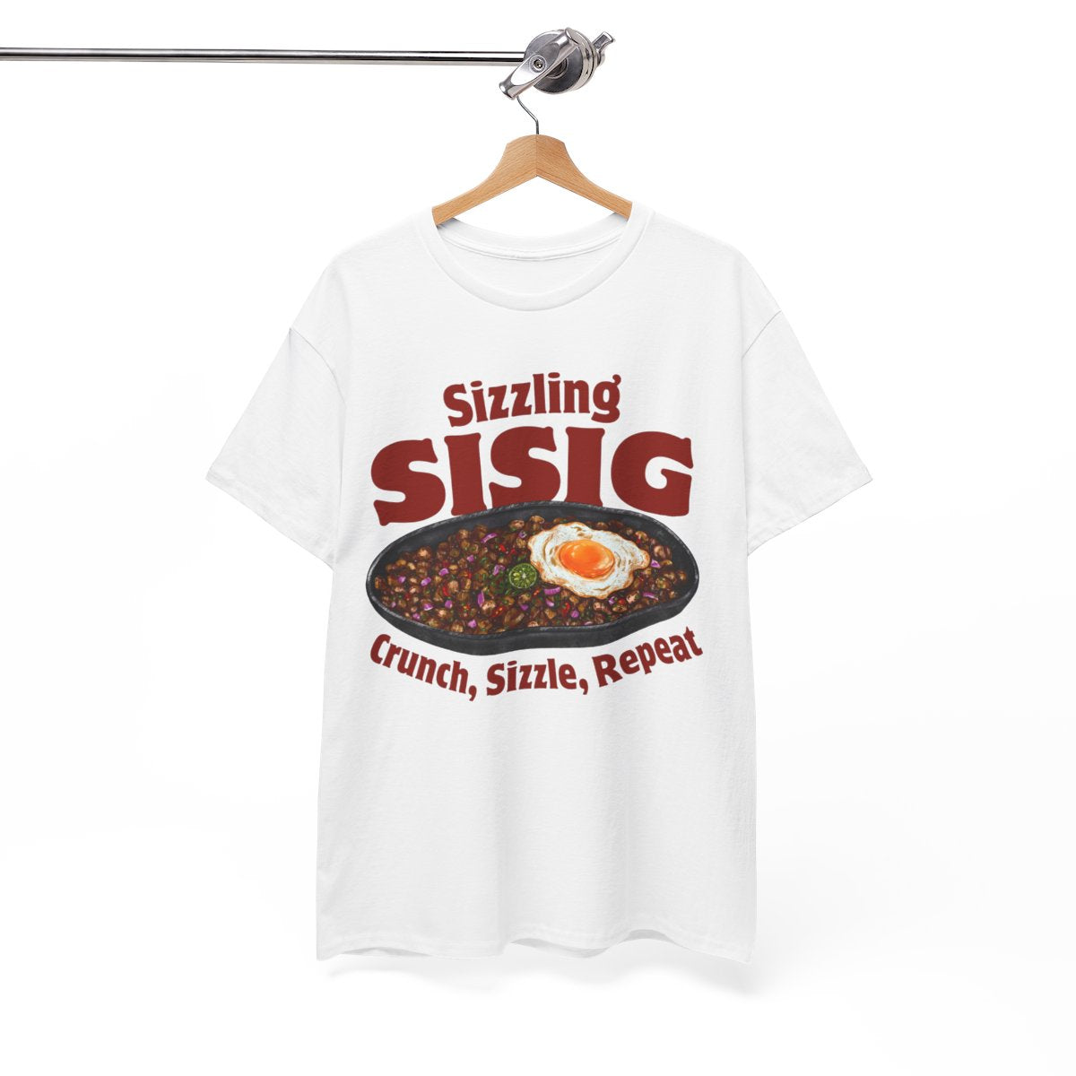 SIZZLING SISIG - Filipino Food (Basic Tee)