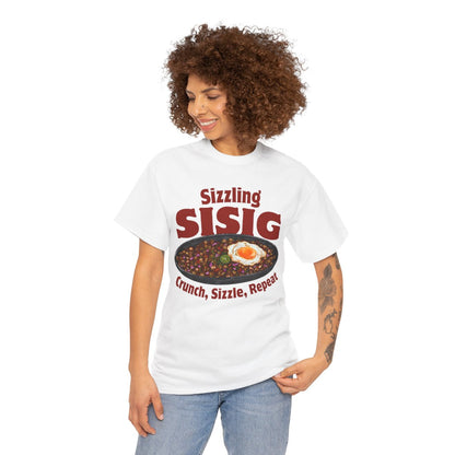 SIZZLING SISIG - Filipino Food (Basic Tee)