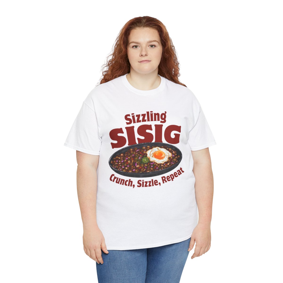 SIZZLING SISIG - Filipino Food (Basic Tee)