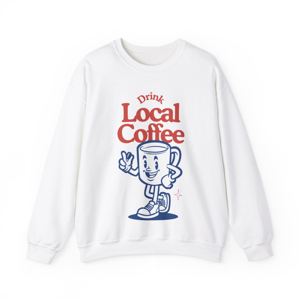 HONEY ALMONDMILK FLAT WHITE - Coffee (Sweatshirt)
