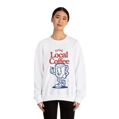 HONEY ALMONDMILK FLAT WHITE - Coffee (Sweatshirt)