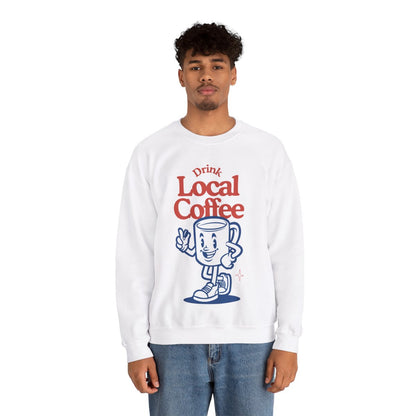 HONEY ALMONDMILK FLAT WHITE - Coffee (Sweatshirt)