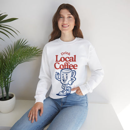 HONEY ALMONDMILK FLAT WHITE - Coffee (Sweatshirt)