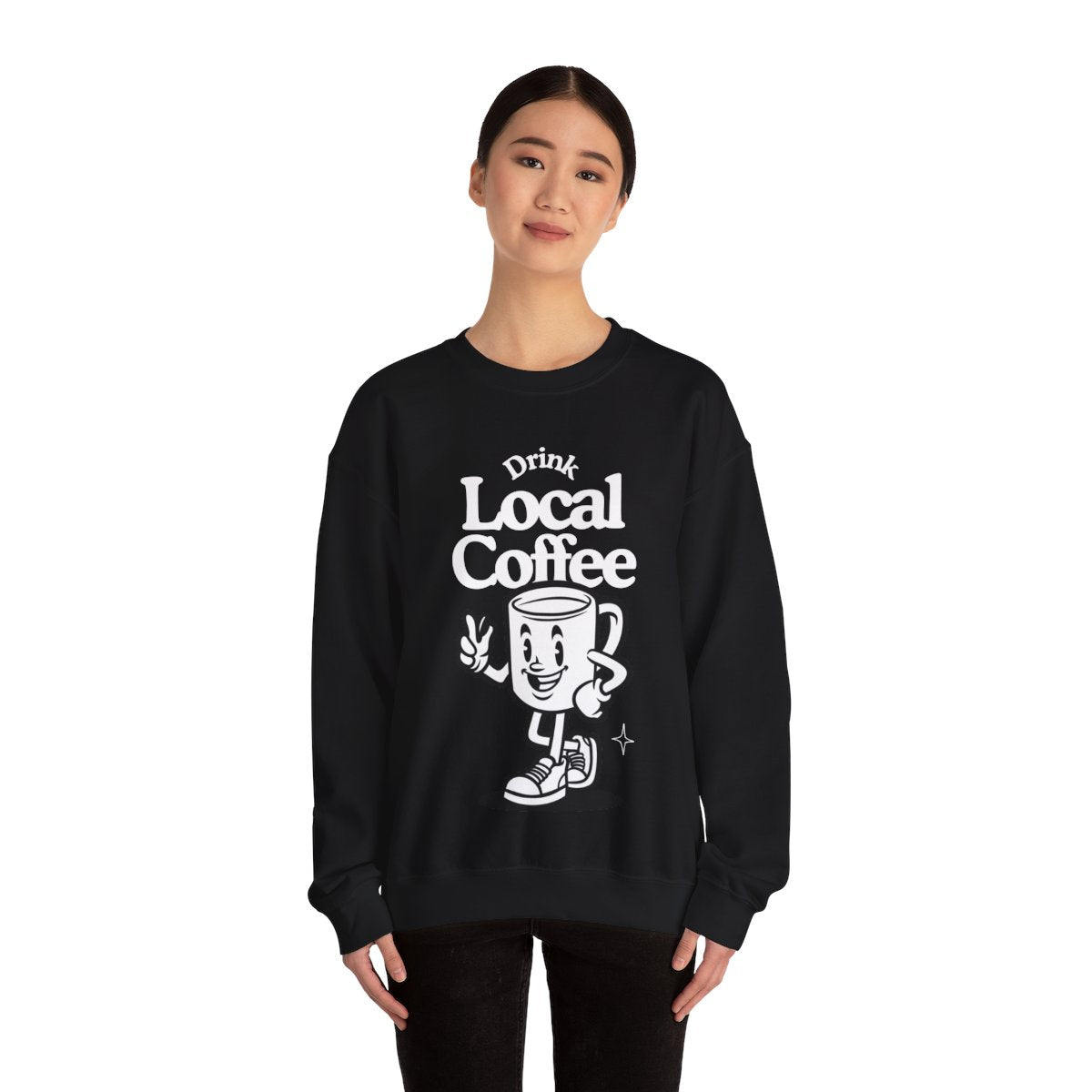 HONEY ALMONDMILK FLAT WHITE - Coffee (Sweatshirt)