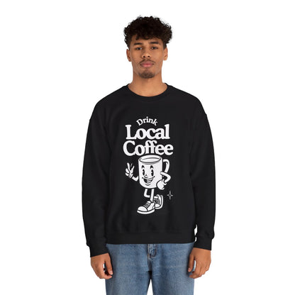 HONEY ALMONDMILK FLAT WHITE - Coffee (Sweatshirt)