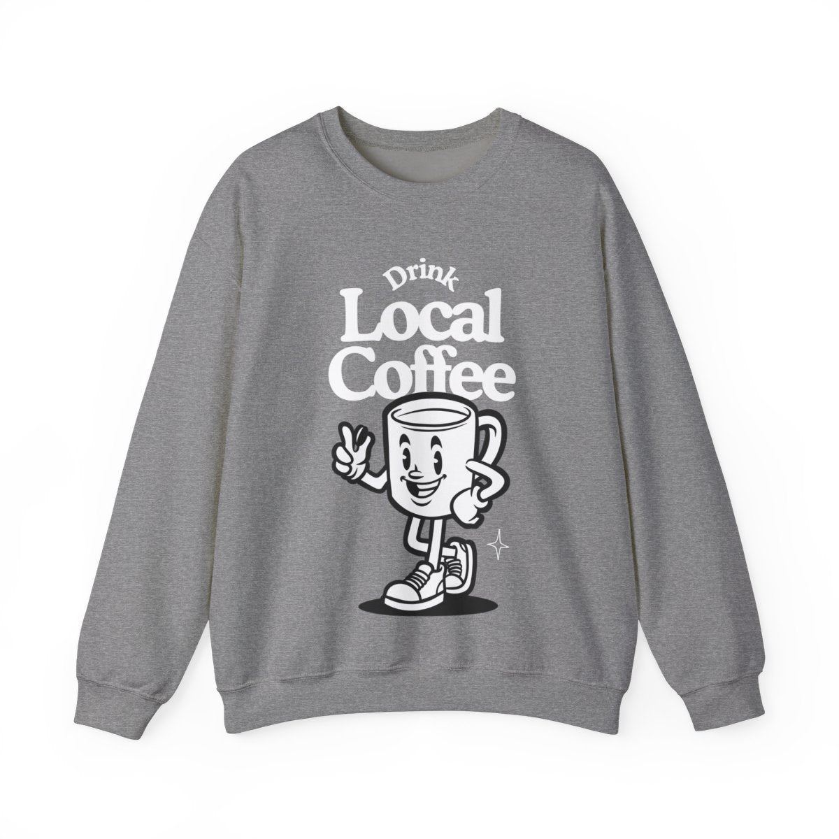 HONEY ALMONDMILK FLAT WHITE - Coffee (Sweatshirt)