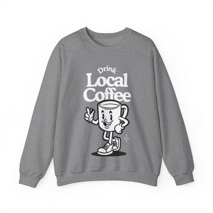HONEY ALMONDMILK FLAT WHITE - Coffee (Sweatshirt)