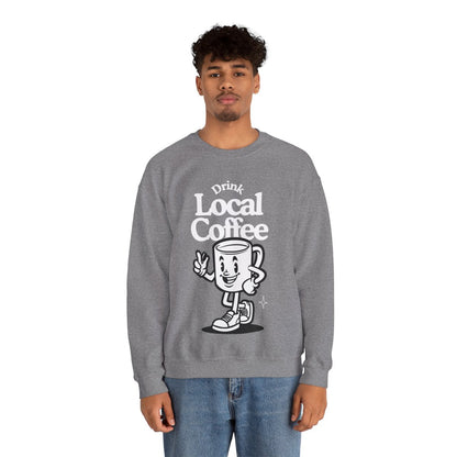 HONEY ALMONDMILK FLAT WHITE - Coffee (Sweatshirt)