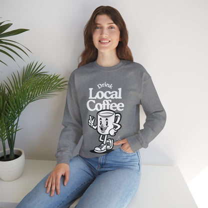 HONEY ALMONDMILK FLAT WHITE - Coffee (Sweatshirt)