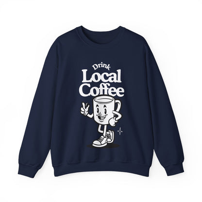 HONEY ALMONDMILK FLAT WHITE - Coffee (Sweatshirt)
