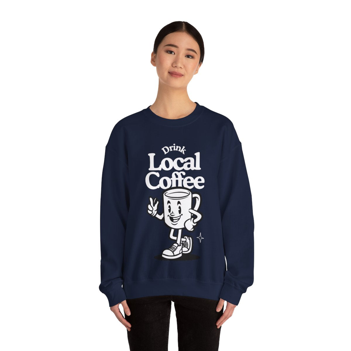 HONEY ALMONDMILK FLAT WHITE - Coffee (Sweatshirt)