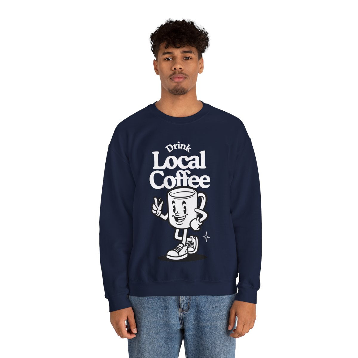 HONEY ALMONDMILK FLAT WHITE - Coffee (Sweatshirt)