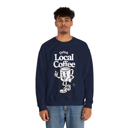 HONEY ALMONDMILK FLAT WHITE - Coffee (Sweatshirt)