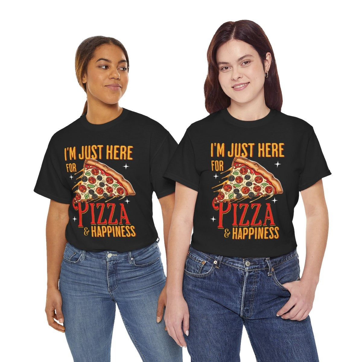WHITE PIZZA - Pizza (Basic Tee)