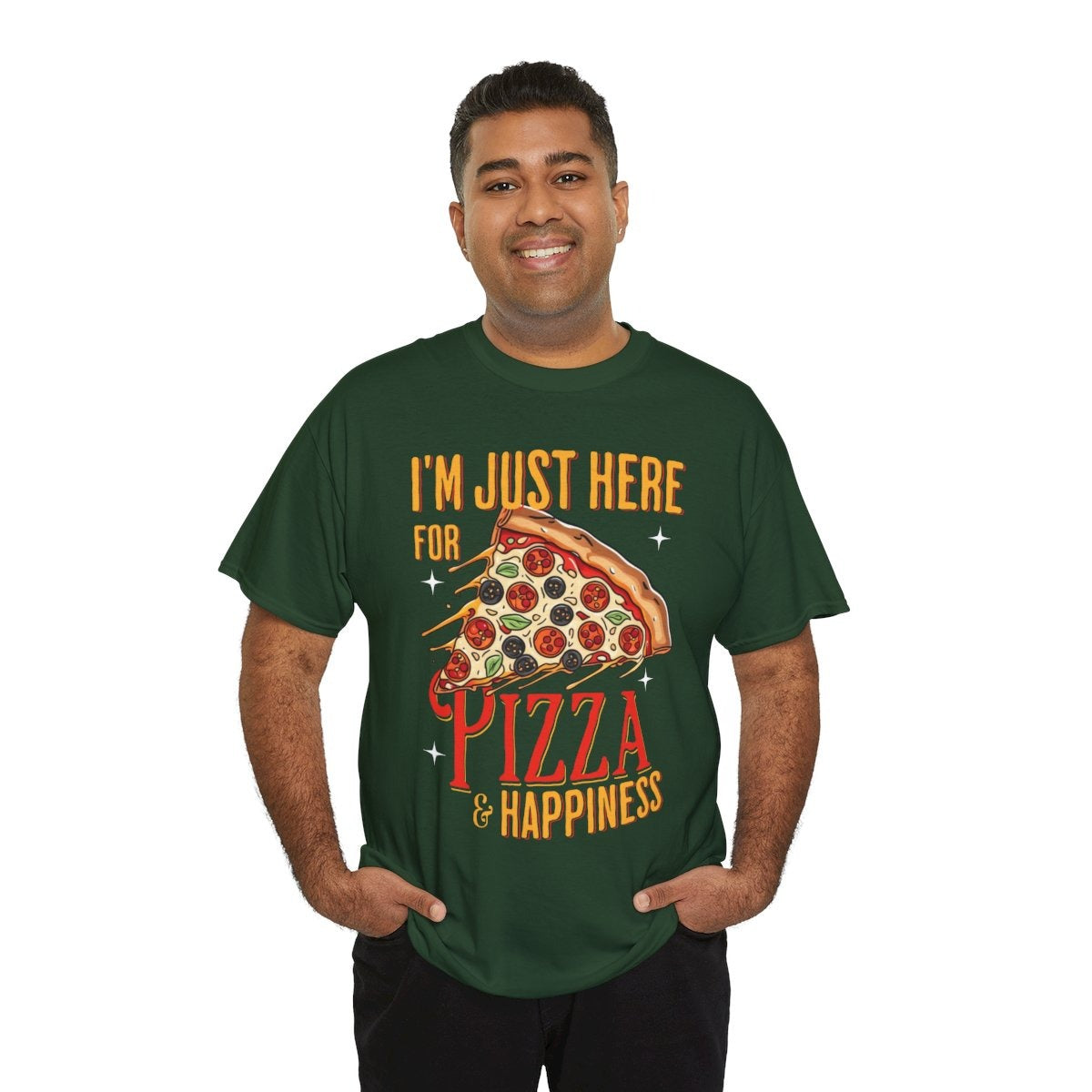 WHITE PIZZA - Pizza (Basic Tee)