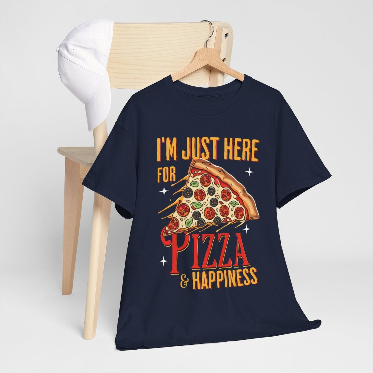 WHITE PIZZA - Pizza (Basic Tee)