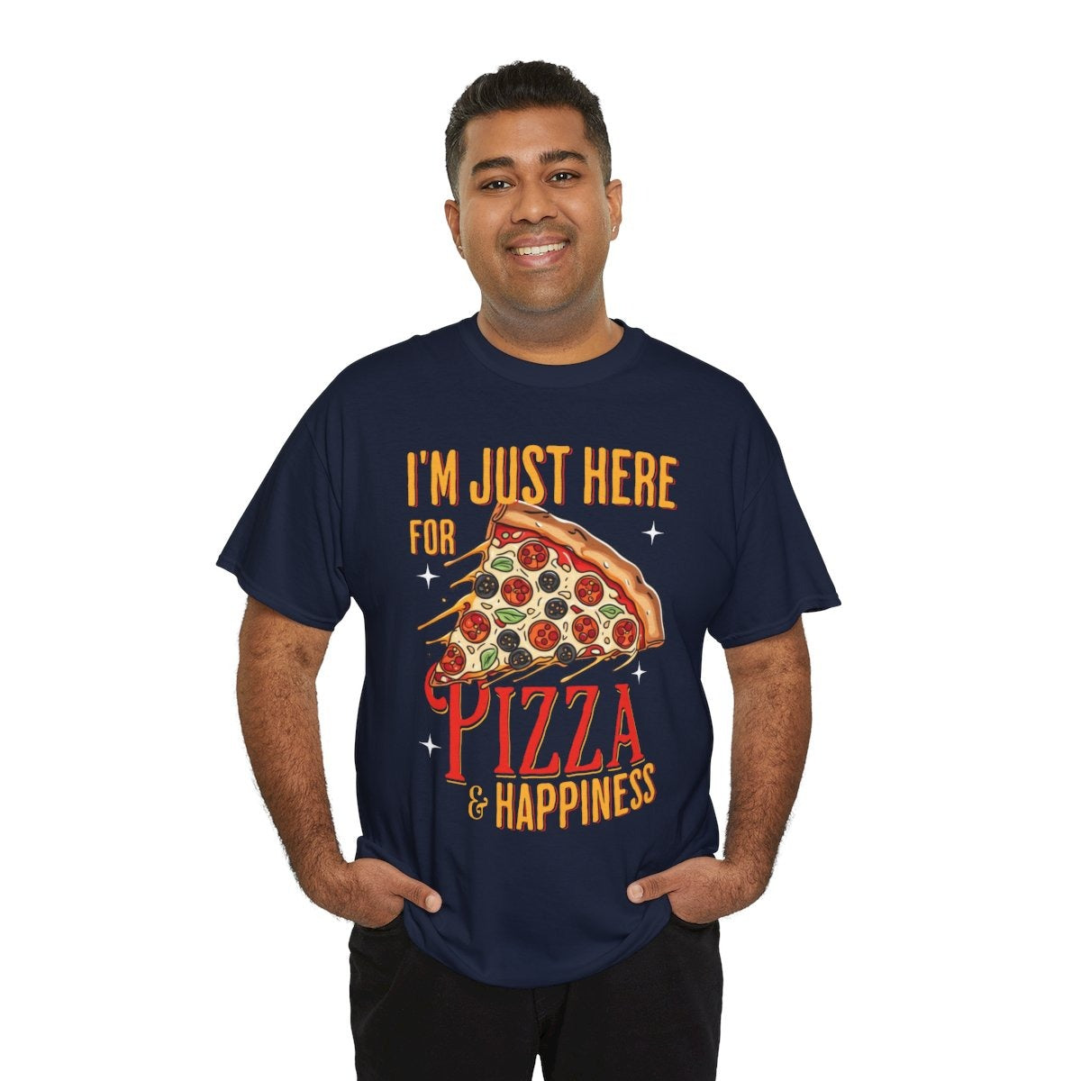 WHITE PIZZA - Pizza (Basic Tee)