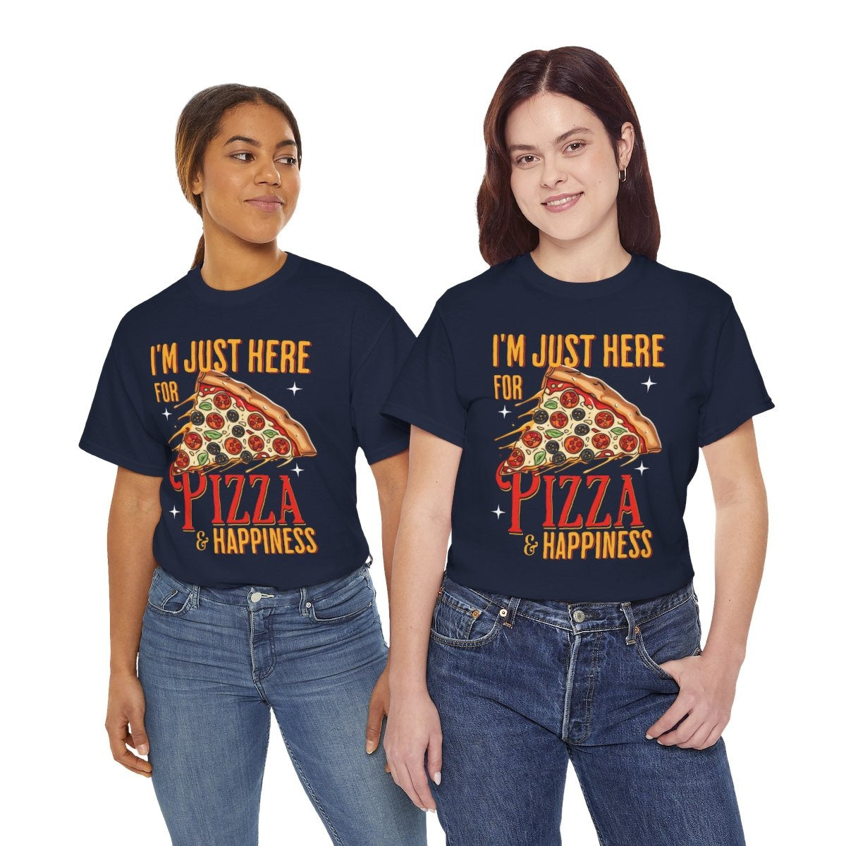 WHITE PIZZA - Pizza (Basic Tee)