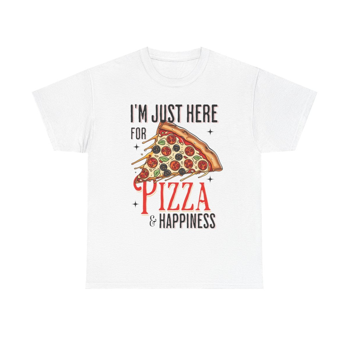 WHITE PIZZA - Pizza (Basic Tee)