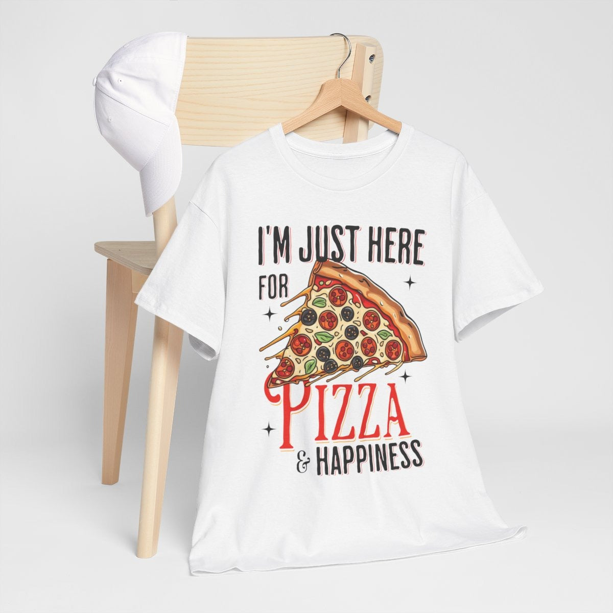 WHITE PIZZA - Pizza (Basic Tee)