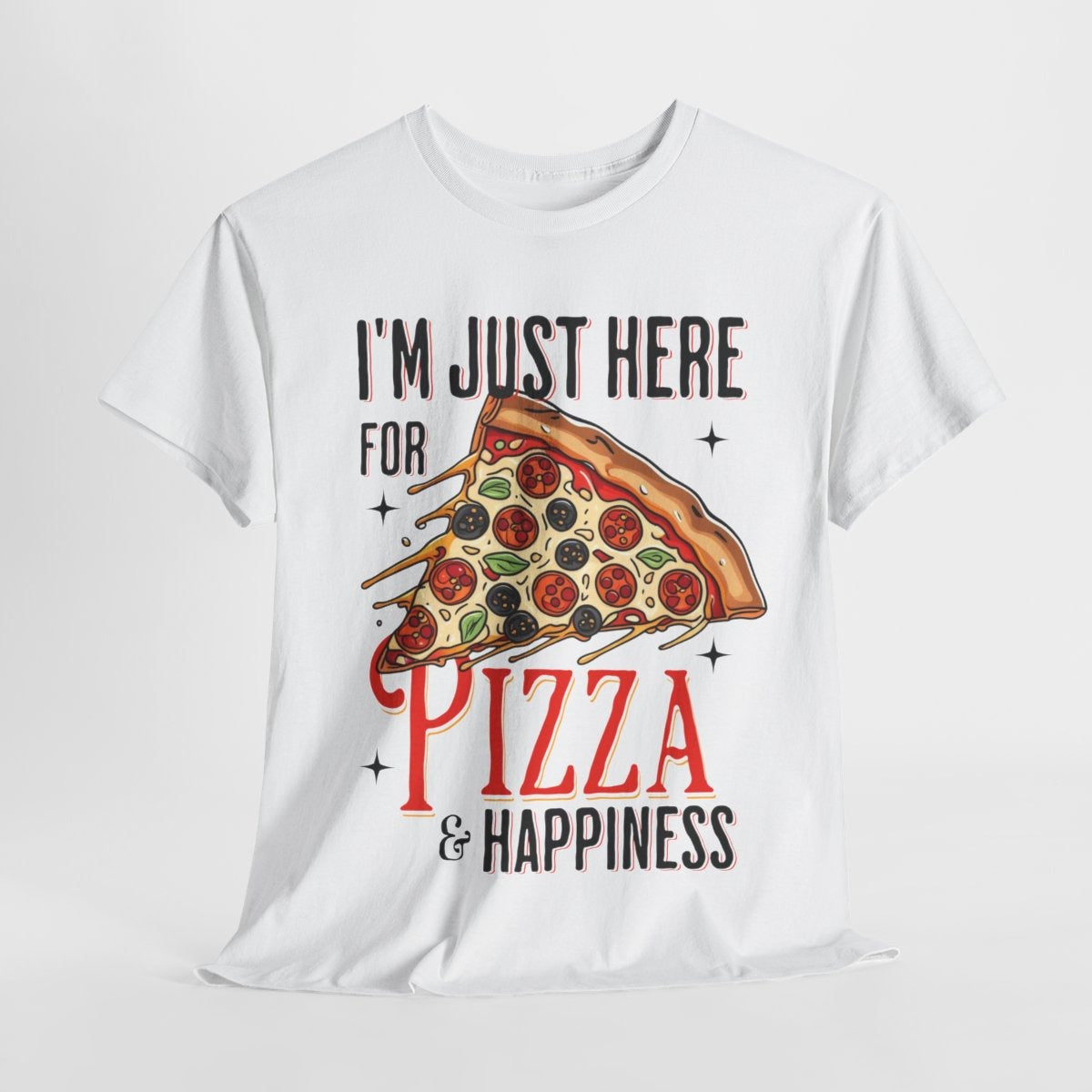 WHITE PIZZA - Pizza (Basic Tee)
