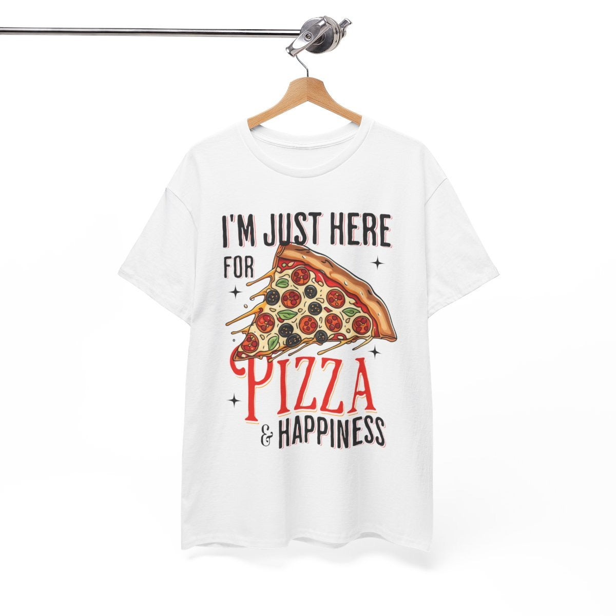 WHITE PIZZA - Pizza (Basic Tee)