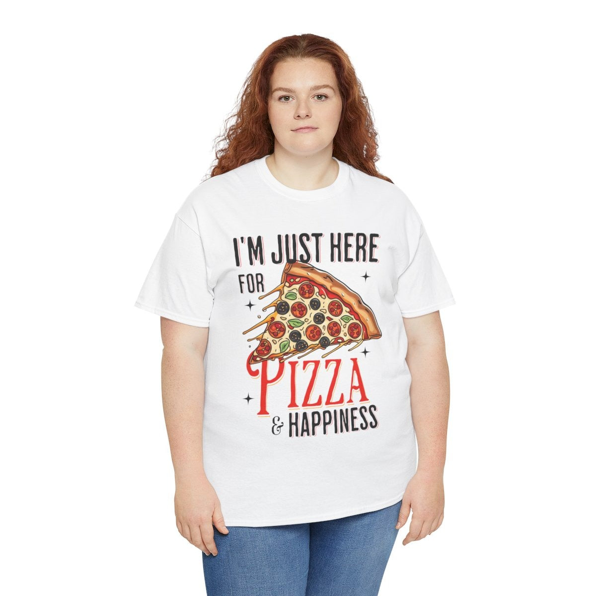 WHITE PIZZA - Pizza (Basic Tee)