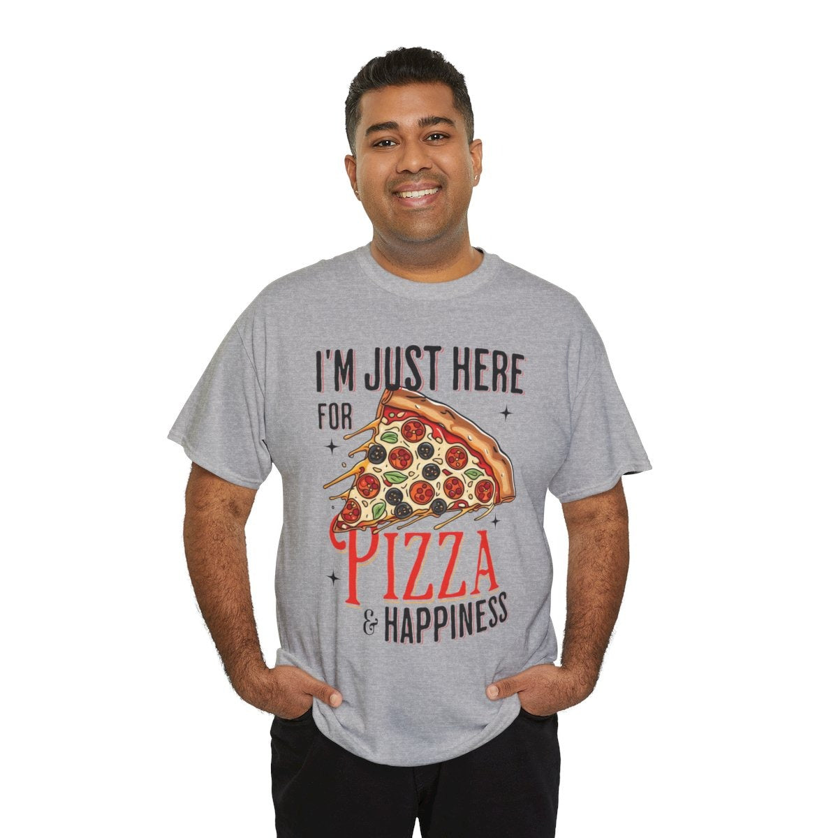WHITE PIZZA - Pizza (Basic Tee)