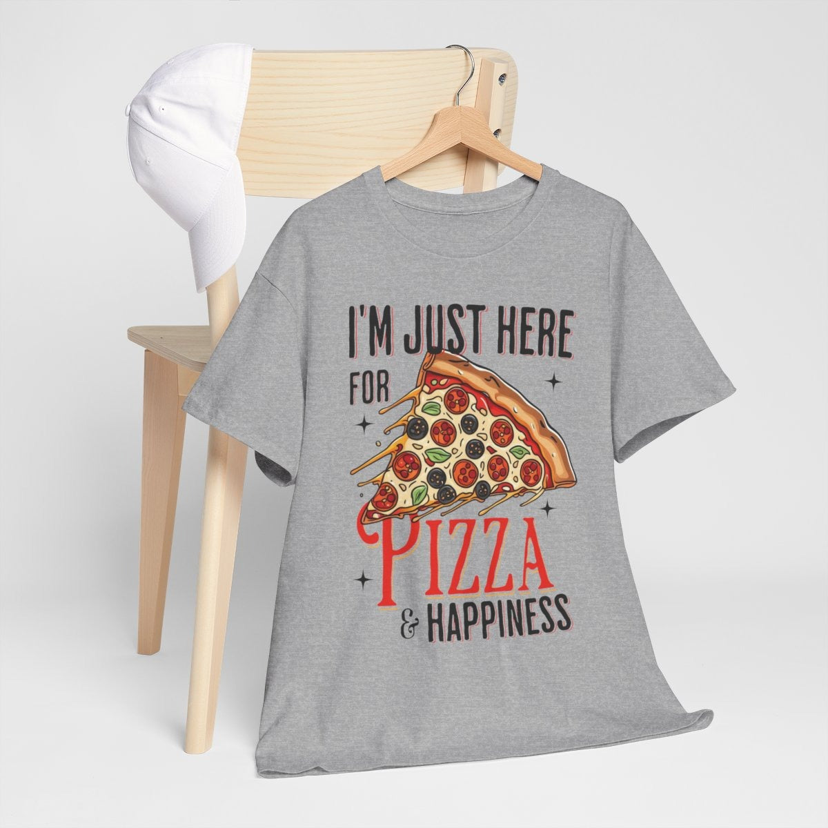 WHITE PIZZA - Pizza (Basic Tee)