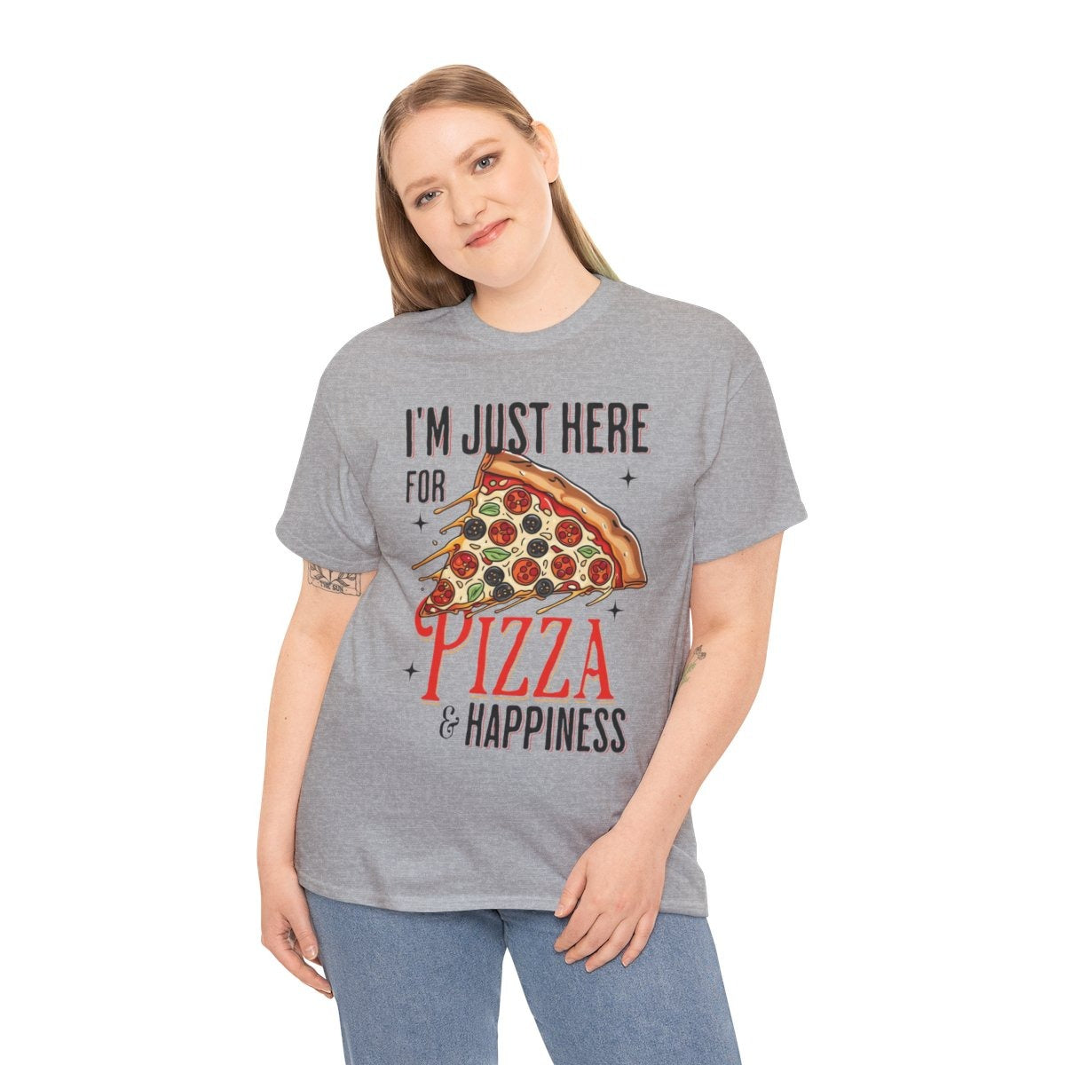 WHITE PIZZA - Pizza (Basic Tee)