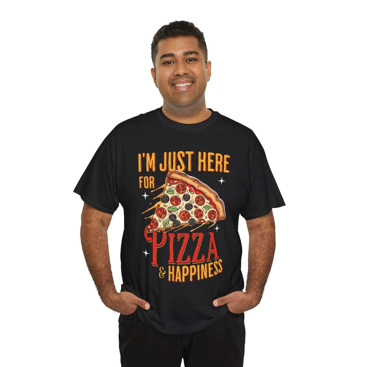 WHITE PIZZA - Pizza (Basic Tee)
