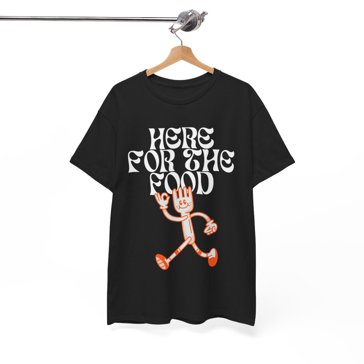 HERE FOR THE FOOD - Foodie (Basic Tee)