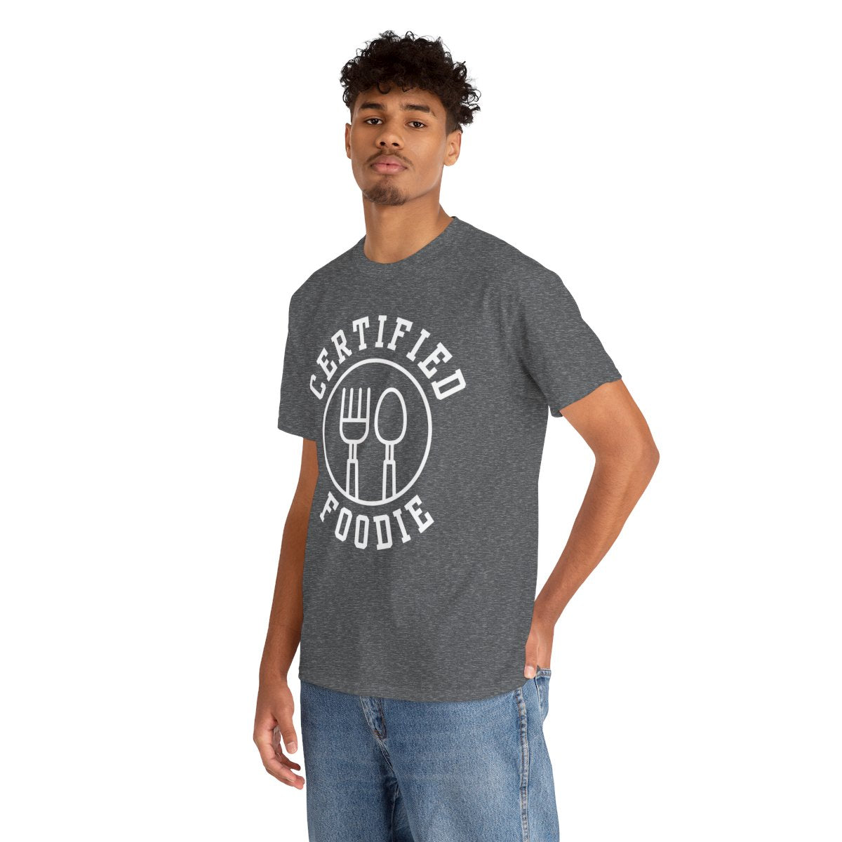 CERTIFIED FOODIE 1 - Foodie (Basic Tee)