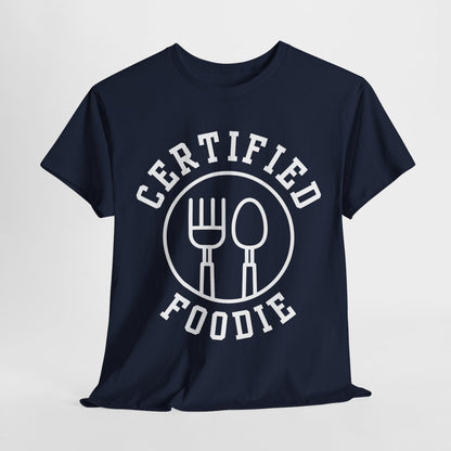 CERTIFIED FOODIE 1 - Foodie (Basic Tee)