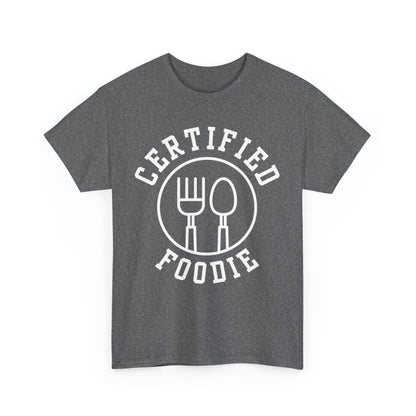 CERTIFIED FOODIE 1 - Foodie (Basic Tee)