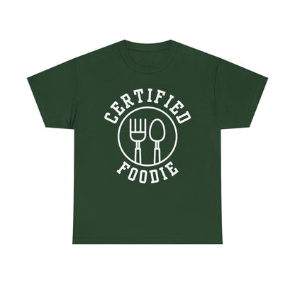 CERTIFIED FOODIE 1 - Foodie (Basic Tee)