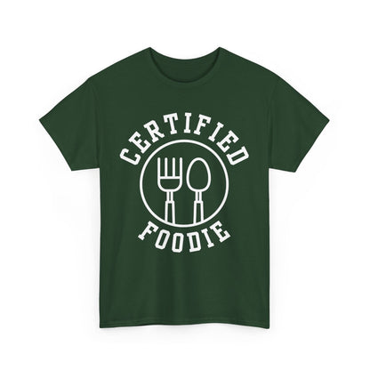 CERTIFIED FOODIE 1 - Foodie (Basic Tee)