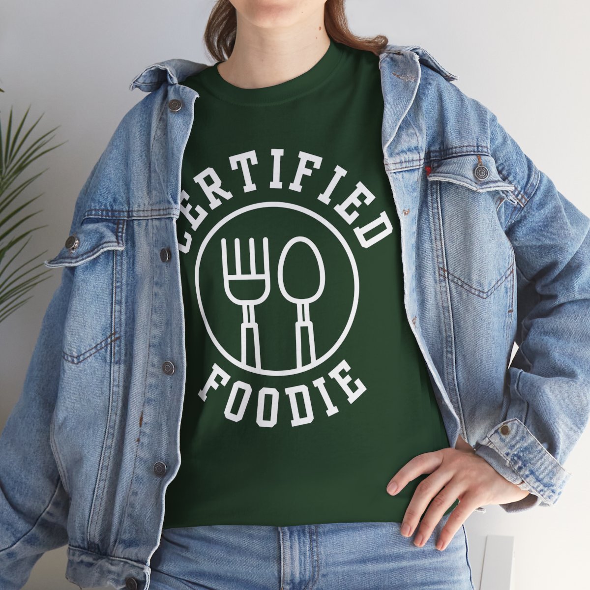 CERTIFIED FOODIE 1 - Foodie (Basic Tee)