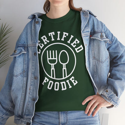 CERTIFIED FOODIE 1 - Foodie (Basic Tee)