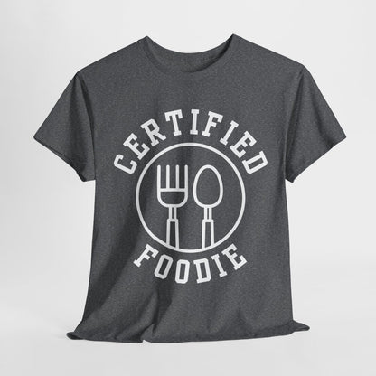 CERTIFIED FOODIE 1 - Foodie (Basic Tee)