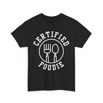 CERTIFIED FOODIE 1 - Foodie (Basic Tee)