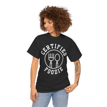 CERTIFIED FOODIE 1 - Foodie (Basic Tee)
