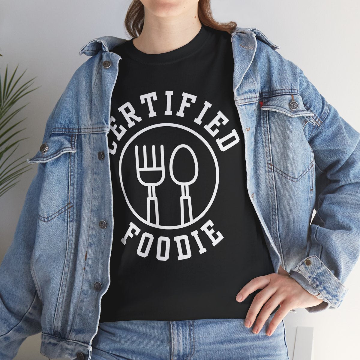 CERTIFIED FOODIE 1 - Foodie (Basic Tee)