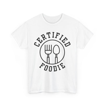 CERTIFIED FOODIE 1 - Foodie (Basic Tee)