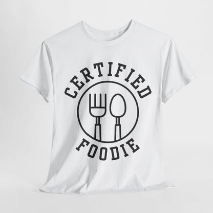 CERTIFIED FOODIE 1 - Foodie (Basic Tee)