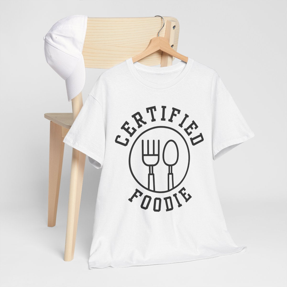 CERTIFIED FOODIE 1 - Foodie (Basic Tee)
