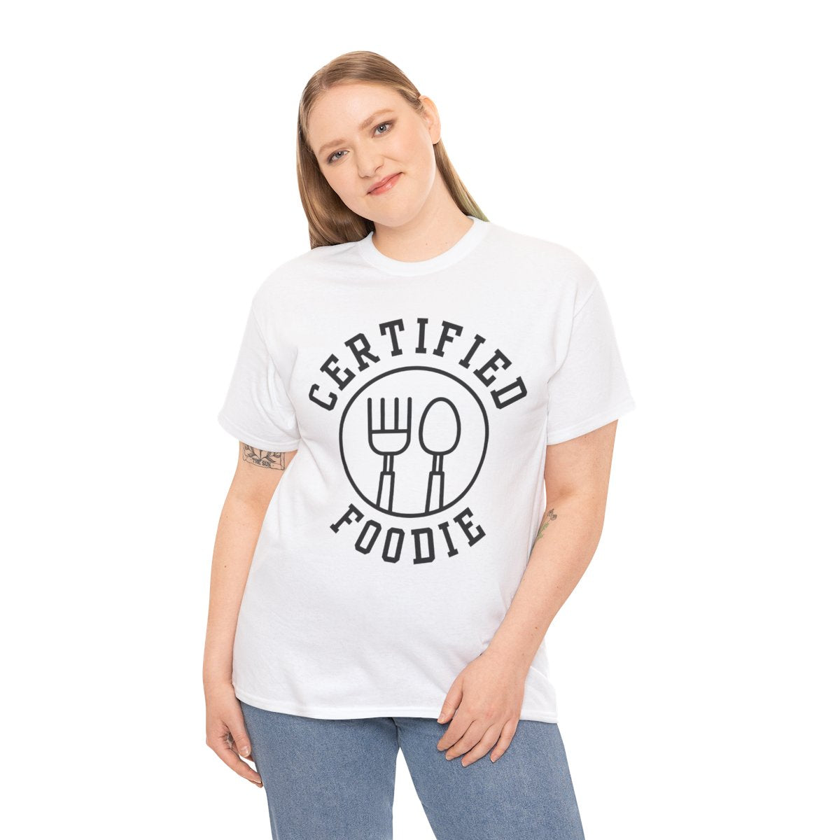 CERTIFIED FOODIE 1 - Foodie (Basic Tee)